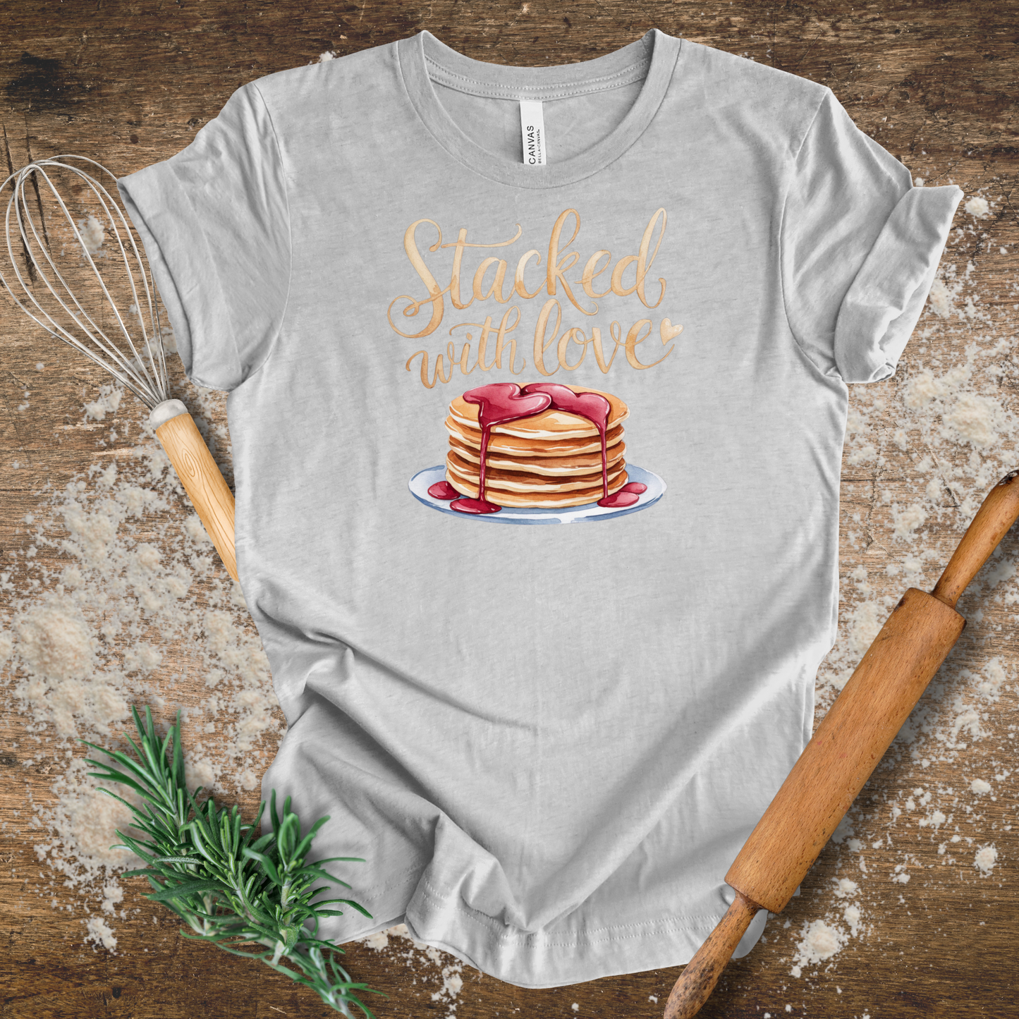 Stacked with Love T-shirt