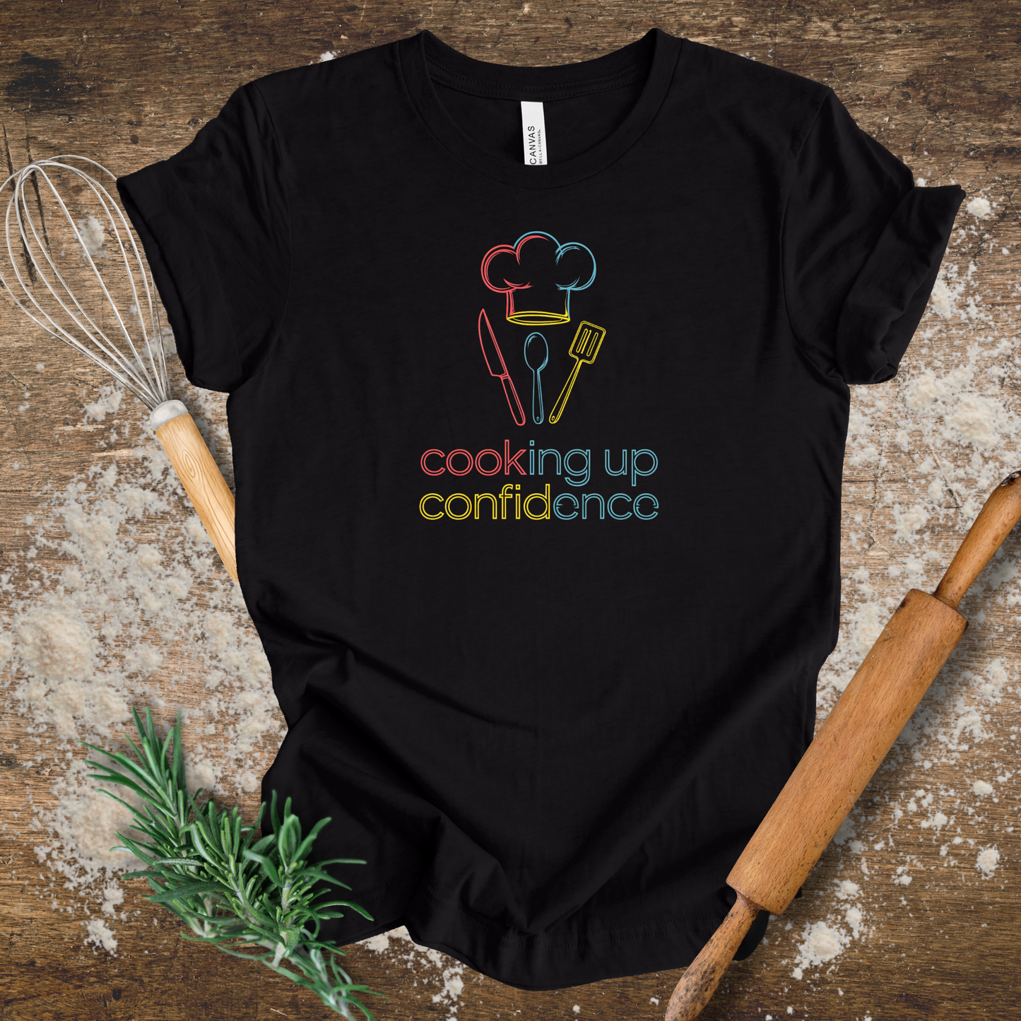 Cooking Up Confidence T-shirt