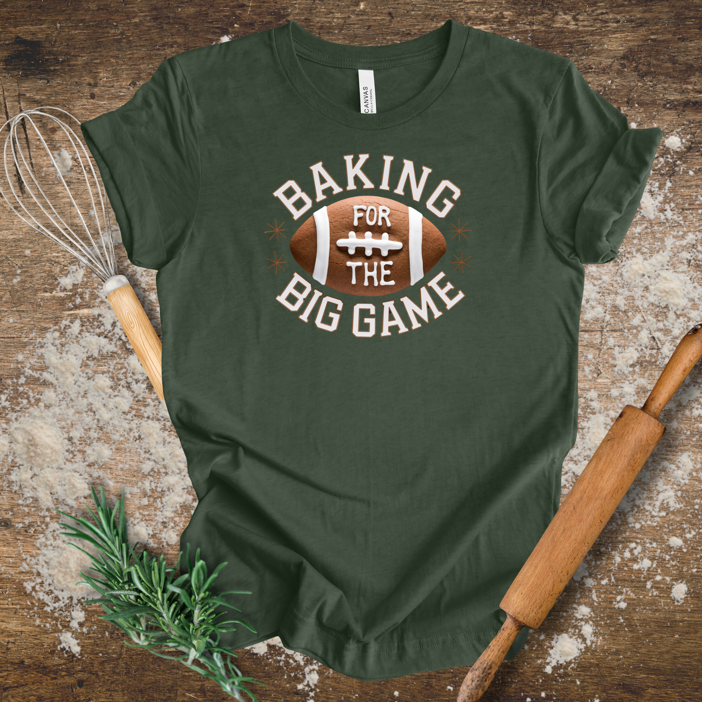 Baking for the Big Game T-shirt