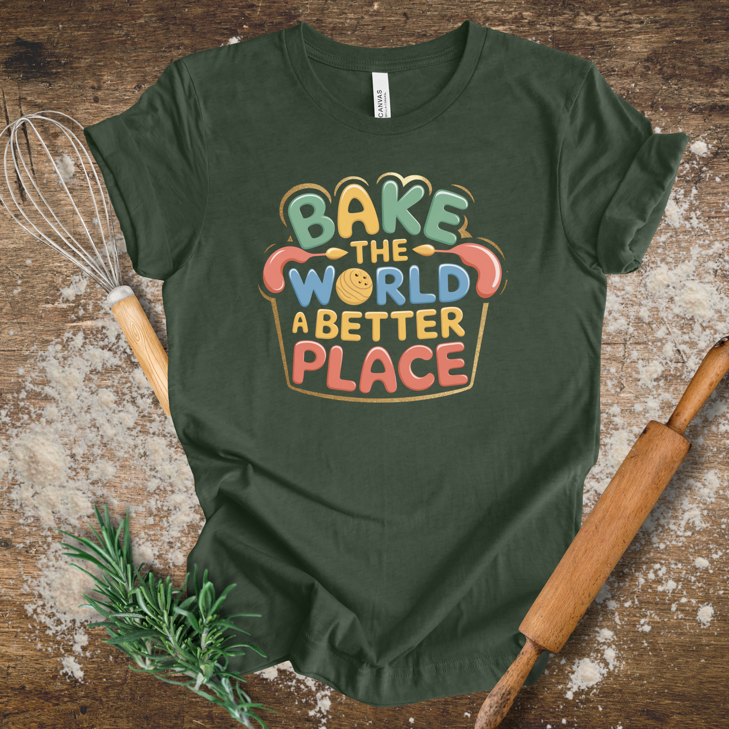 Bake the World T-shirt