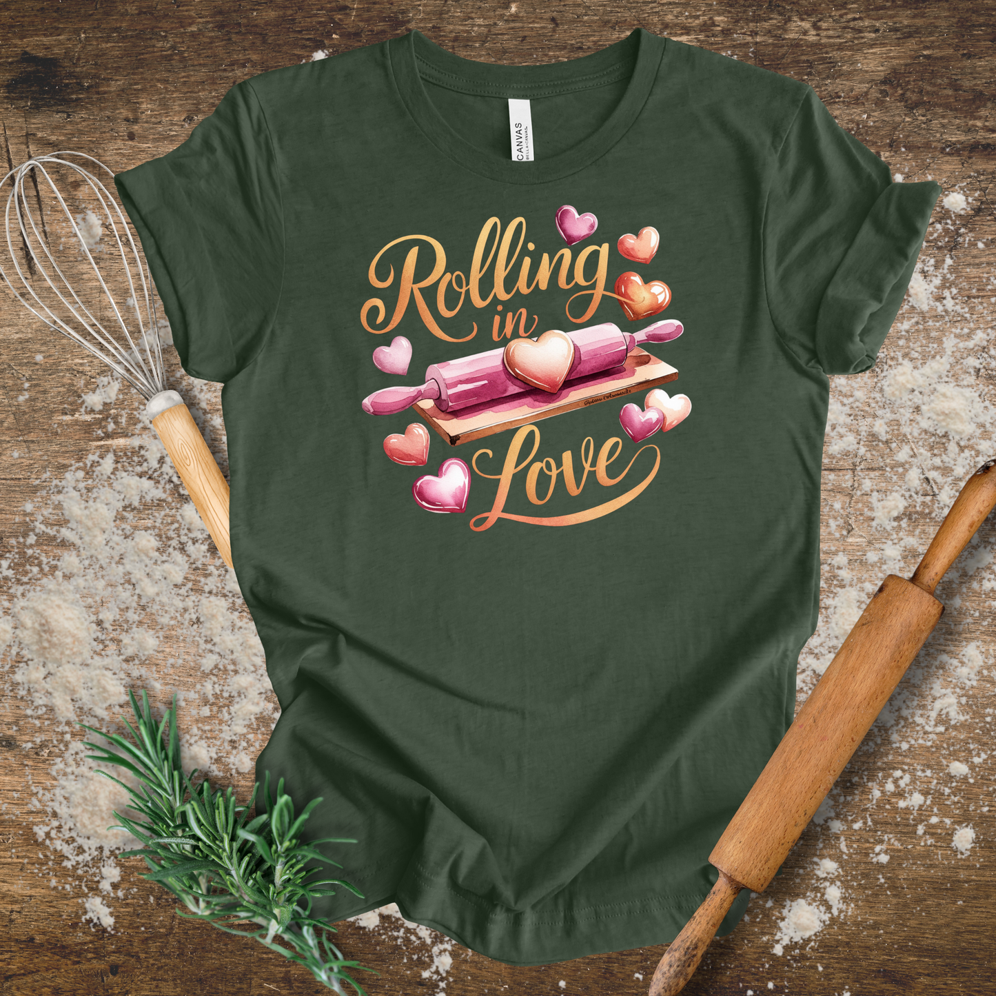 Rolling in Love T-shirt