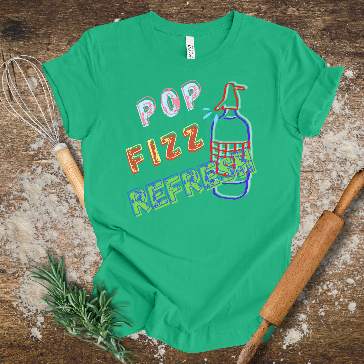 Pop, Fizz, Refresh T-shirt