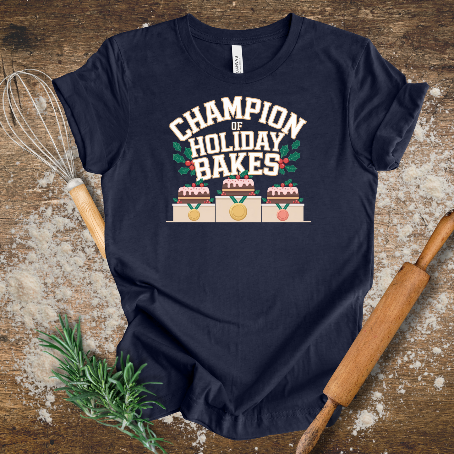 Champion of Holiday Bakes T-shirt