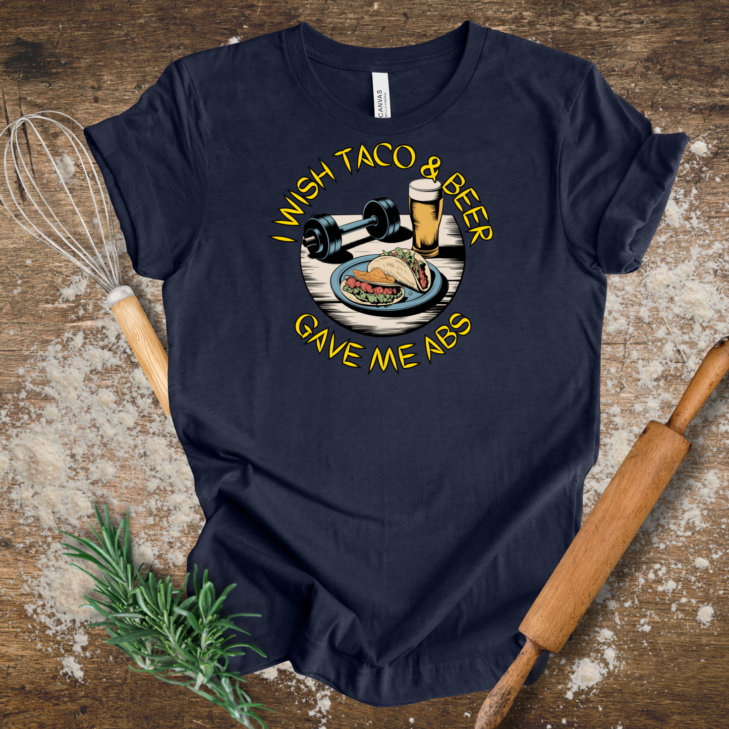 I Wish Taco & Beer T-shirt