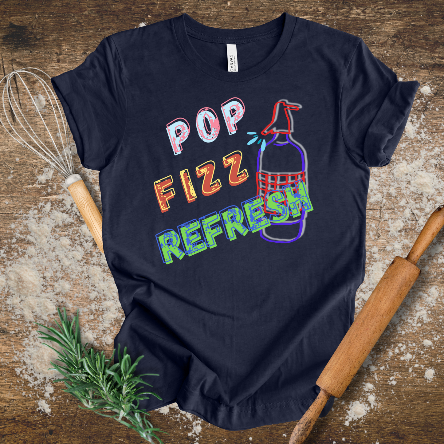 Pop, Fizz, Refresh T-shirt