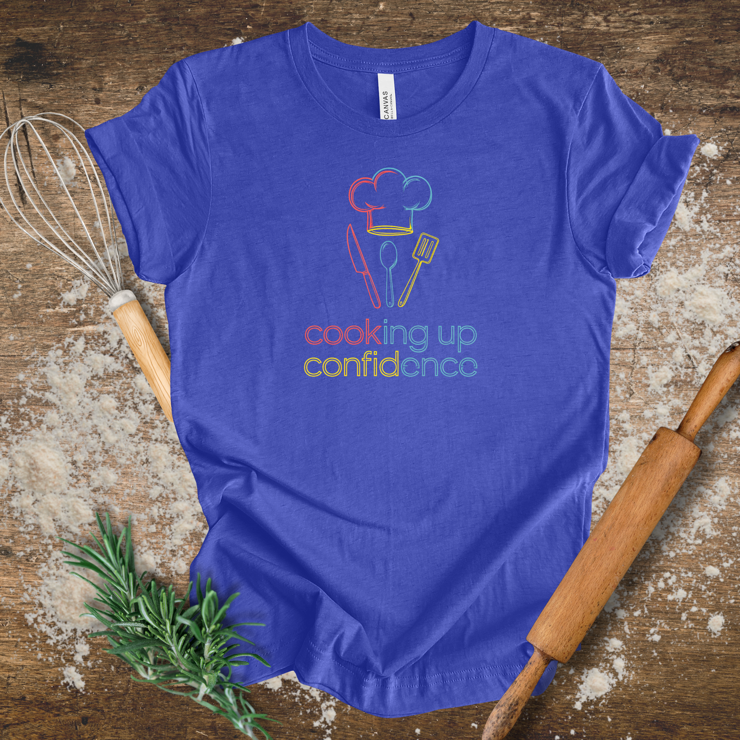 Cooking Up Confidence T-shirt