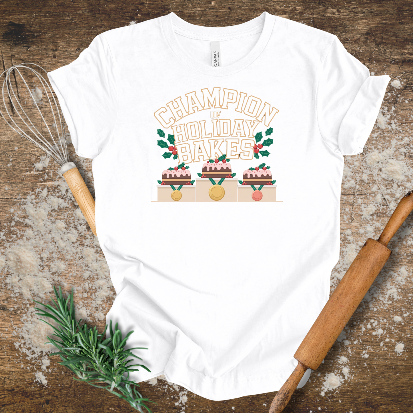 Champion of Holiday Bakes T-shirt