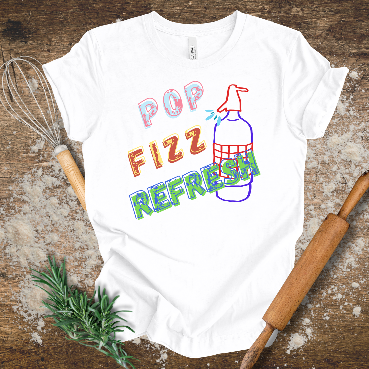 Pop, Fizz, Refresh T-shirt