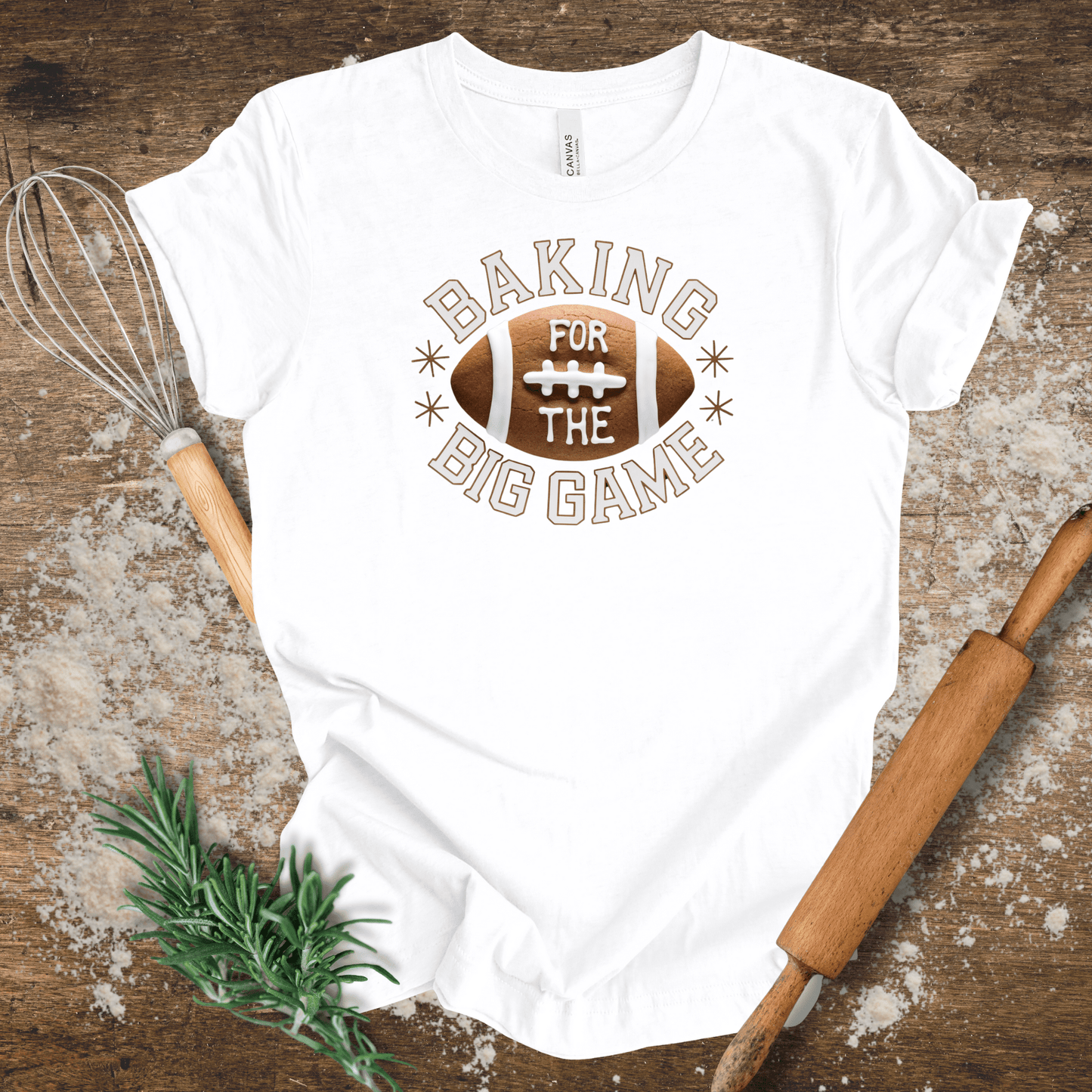 Baking for the Big Game T-shirt